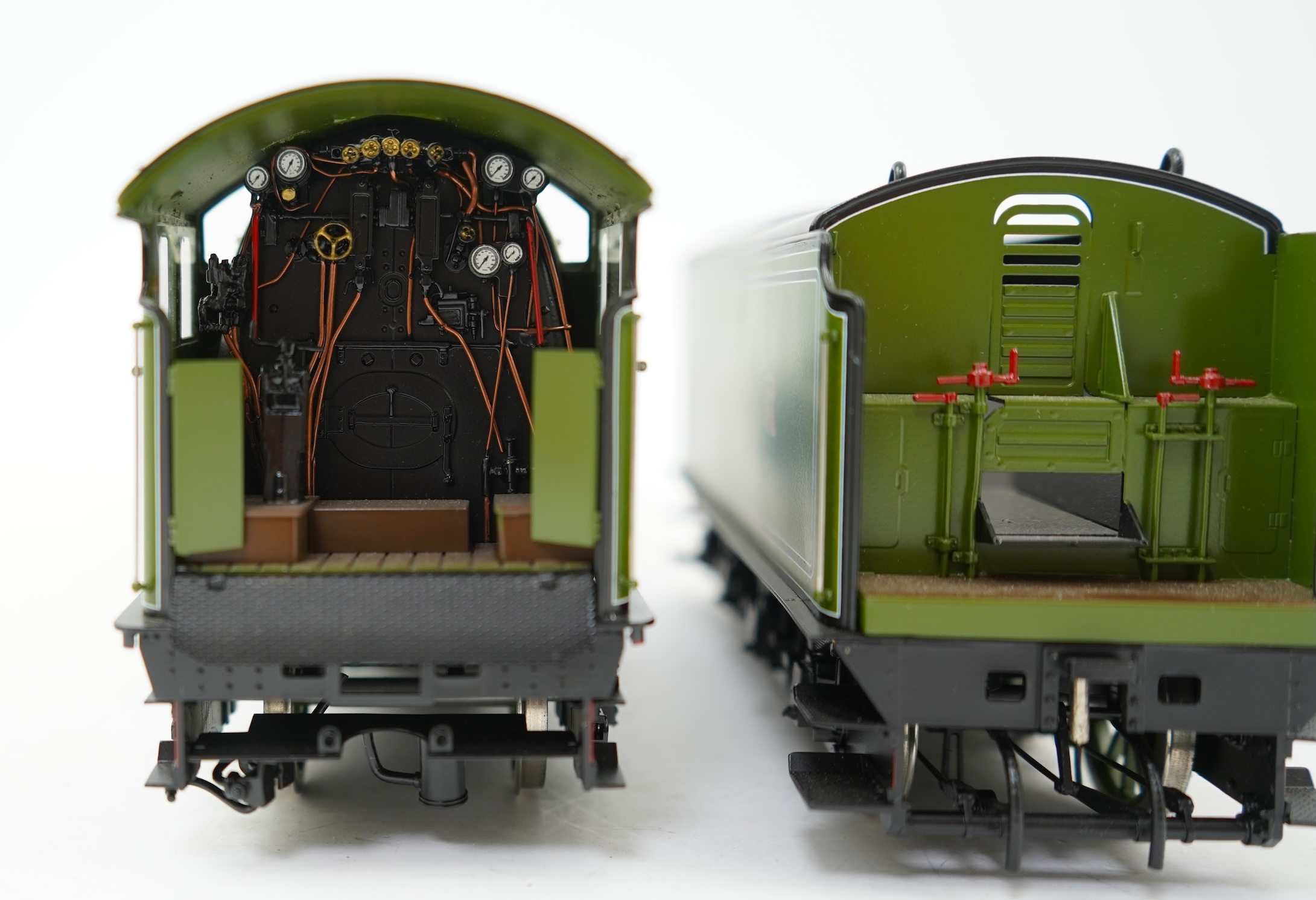 An 0 Gauge L H Lovelace & Co. by F M Models, model of LNER Class P2 Cock O’ The North, 2001 2-8-2 locomotive, powered for two rail operation, with original box.